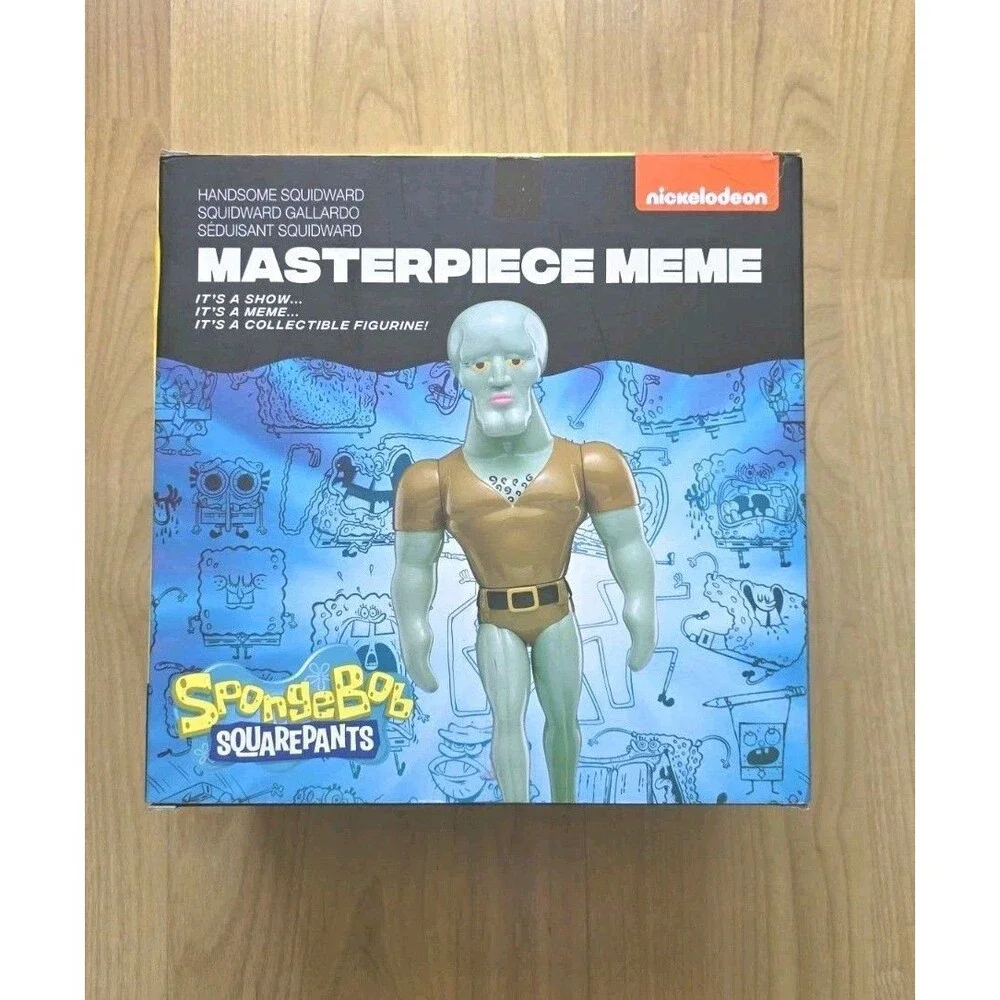 Alpha Group SpongeBob SquarePants Handsome Squidward Vinyl  Masterpiece Meme 8